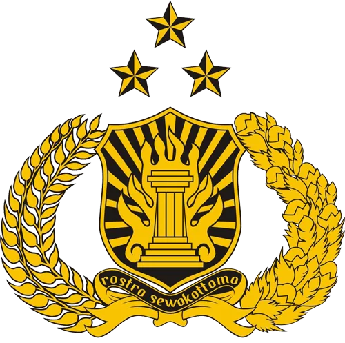 Lambang Polri logo - Infection Studio client